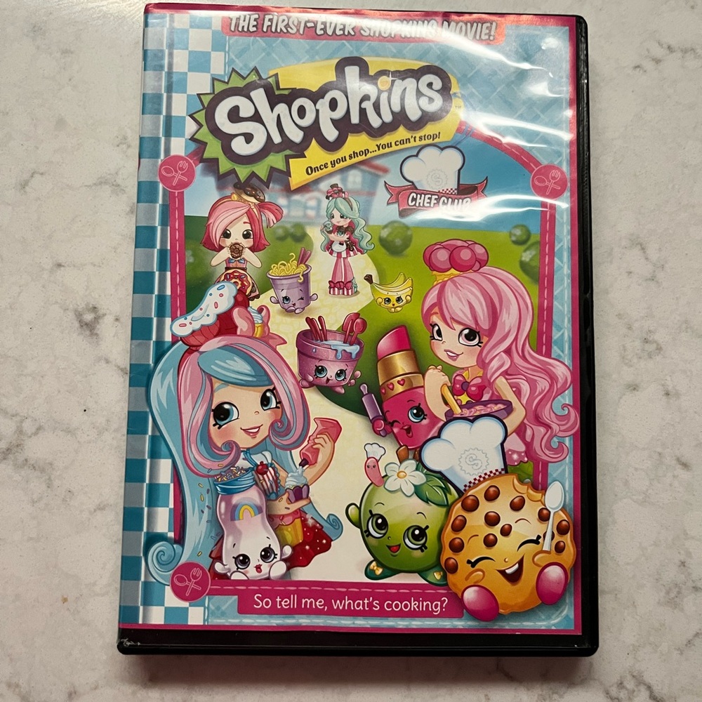 Shopkins chef club Dvd!
